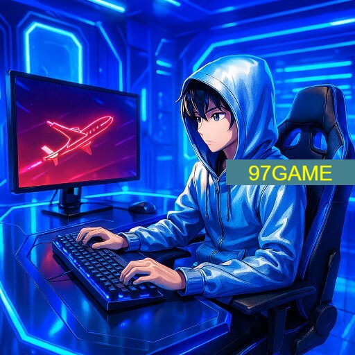 Imagem promocional da 97GAME mostrando a plataforma e suas vantagens