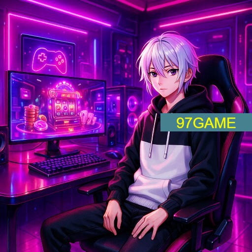 Imagem promocional da 97GAME mostrando a plataforma e suas vantagens