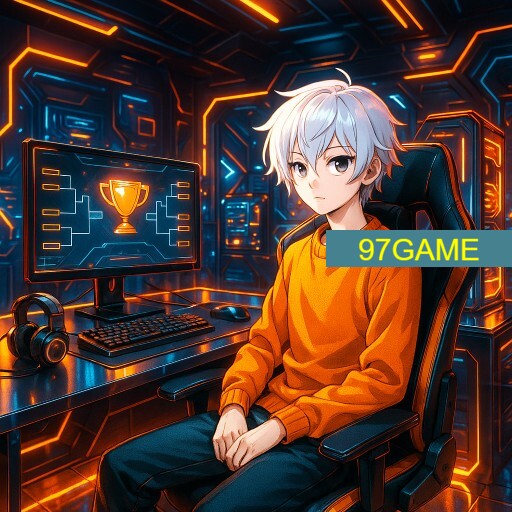 Imagem promocional da 97GAME mostrando a plataforma e suas vantagens