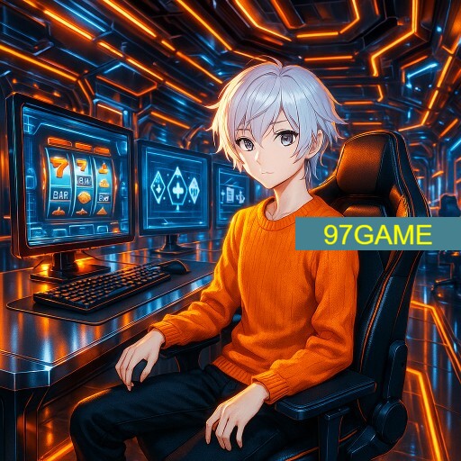 Imagem promocional da 97GAME mostrando a plataforma e suas vantagens